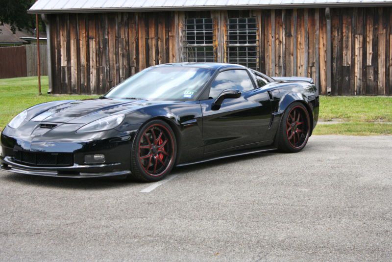 2009 chevrolet corvette z06 coupe 2-door 7.0l lz2 package $60k in upgrades