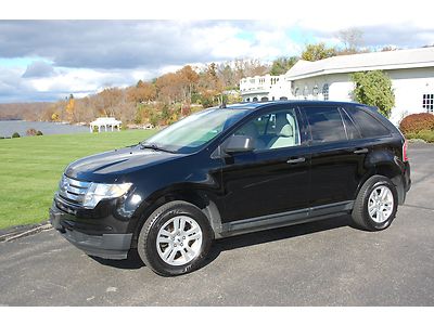 2008 ford edge se awd 4x4 great deal very clean black new tires ready for snow