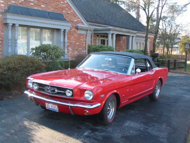 1965 ford mustang k-code convertible