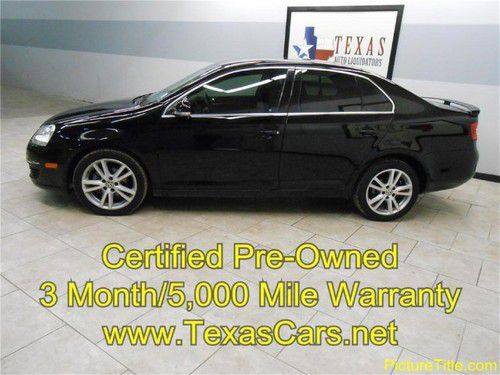 06 jetta tdi diesel 45mpg leather certified warranty we finance