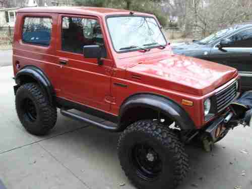 1988 Suzuki Samurai JX Sport Utility 2-Door 1.3L, image 2