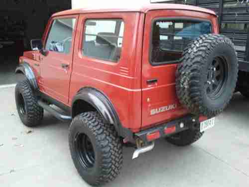 1988 Suzuki Samurai JX Sport Utility 2-Door 1.3L, image 3