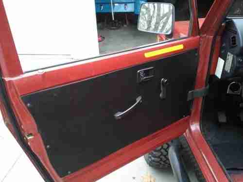 1988 Suzuki Samurai JX Sport Utility 2-Door 1.3L, image 7