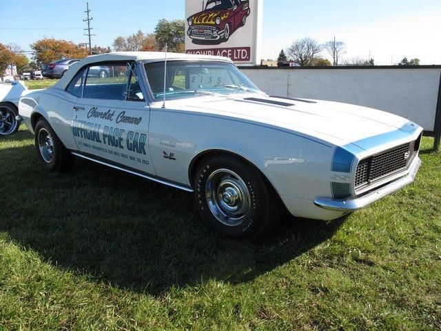 1967 chevrolet camaro pace car