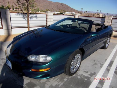 2001 chevrolet camaro convertible