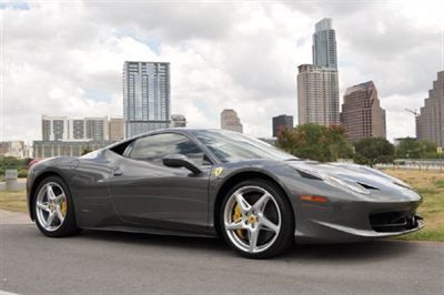 2011 ferrari 458 italia - one owner - ferrari approved