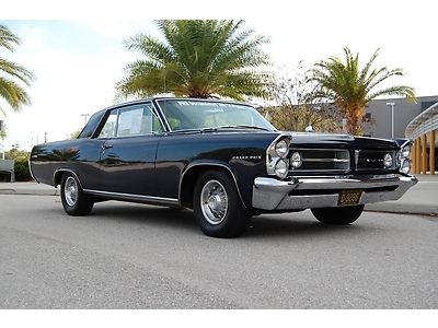 1963 pontiac grand prix 389 tri-power car rust free phs 8 lug wheels original