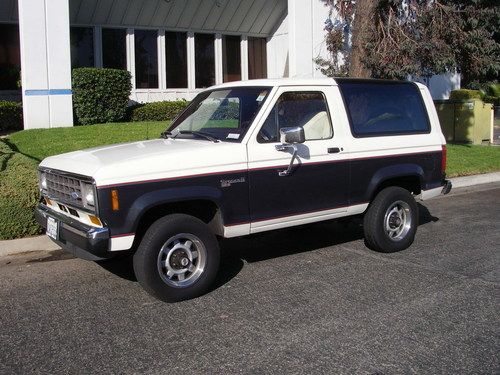 1987 ford bronco ll  orig. calif. bronco  time warp condition  really!