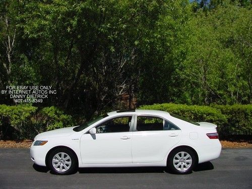 2009 toyota camry hybrid! smart key! leather! sunroof! bluetooth! heated seats!