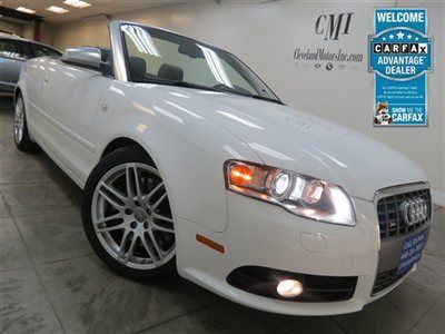 2009 s4 cabriolet awd 34k navigation p.shift bose carfax call we finance $32,995