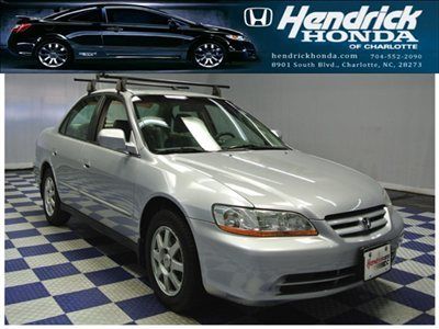 2002 honda accord se sedan - 1 owner - lthr - sunroof - new timing belt - 99k