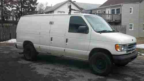 1997 ford e350 econoline van cargo van color white, US $5,000.00, image 3
