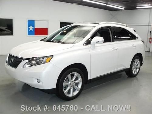 2011 lexus rx350 sunroof nav rear cam climate seats 29k texas direct auto