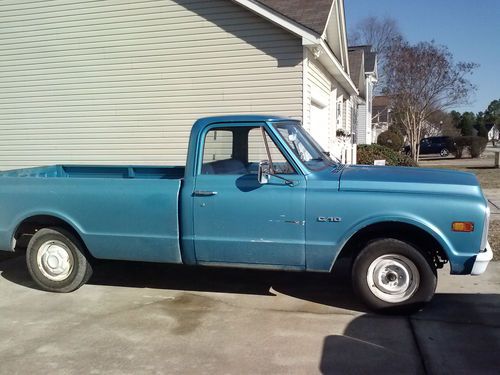 1970 blue long bed c-10