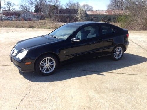 2003 mercedes-benz c230 kompressor coupe 2-door 1.8l