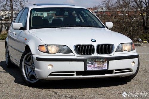2005 bmw 330i navigation heated seats 6 speed manual leather sunroof clean