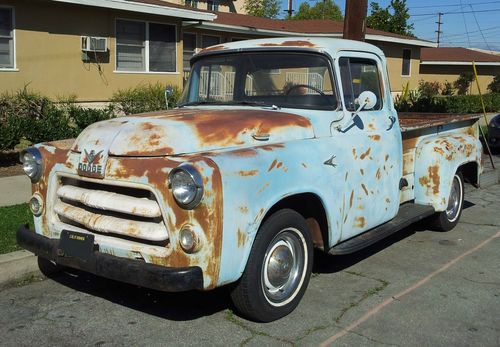 1956 dodge truck c series custom regal power dome 259 v8  82151 original miles