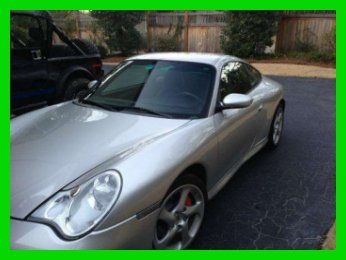 2003 porsche 911 carrera c4s 3.6l h6 24v 6-speed manual awd coupe leather