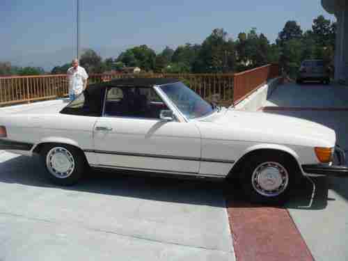 1974 MERCEDES BENZ 450 SL ONE OWNER, image 2
