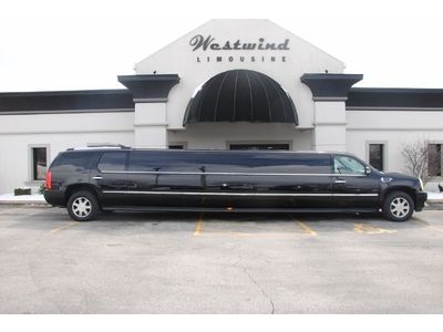 Limo, limousine, cadillac, escalade, 2007, suv, luxury, stretch, low miles, mega