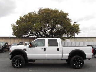 Lifted lariat black alloys leather pioneer audio 6.4l powerstroke diesel 4x4