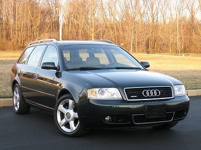 2004 audi a6 3.0l quattro avant sport wagon - coldweather/premium pkg - 1 owner