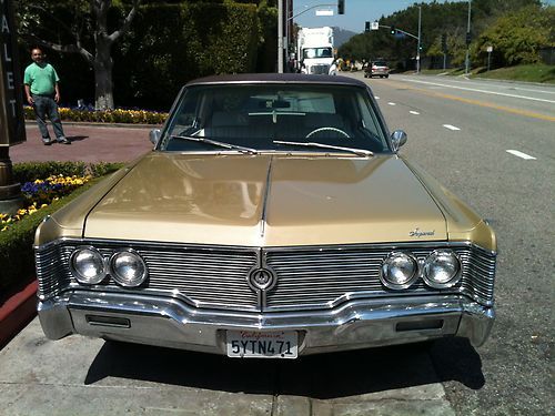 1968 chrysler imperial lebaron hardtop 4-door 7.2l