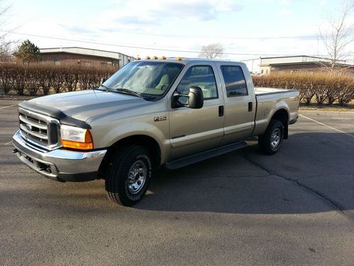 2001 ford f-250 super duty xlt crew cab pickup 4-door 7.3l