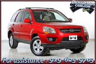 2009 kia sportage ex navigation 4wd leather 22k miles htd seats sunroof crcars