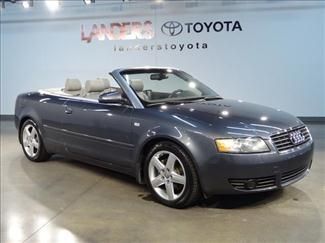Cabriolet,premium pkg,heated leather,v6,power top,bose,low miles!!