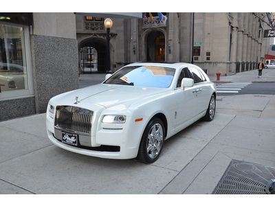 2010 rolls royce ghost.  english white with moccasin.