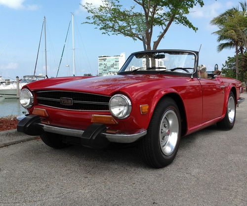 1974 triumph tr6 convertible. in outstanding condition!!