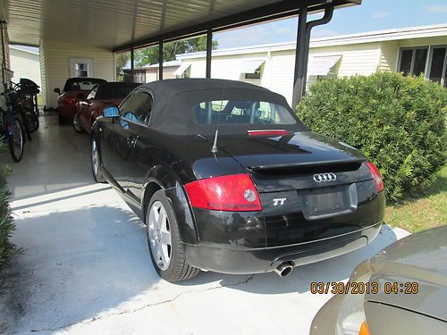 Audi fwd tt roadster in winterhaven&lt;florida 33859