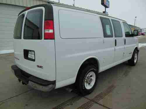 2003 GMC Savana G3500 Pro 1 Ton Cargo Van Side Entrance Local Trade Very Nice!, image 7