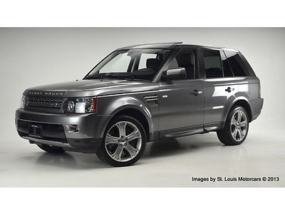 2011 land rover range rover sport supercharged stornoway grey ebony a1+ !