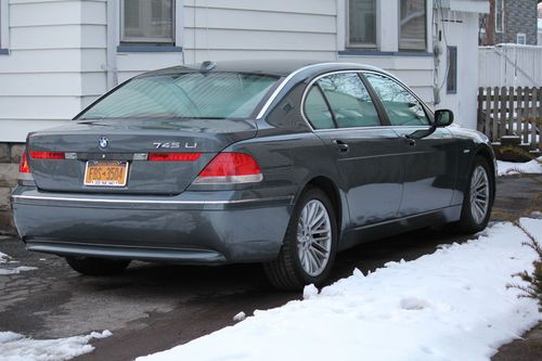 2003 bmw 745li base sedan 4-door 4.4l used,gray,