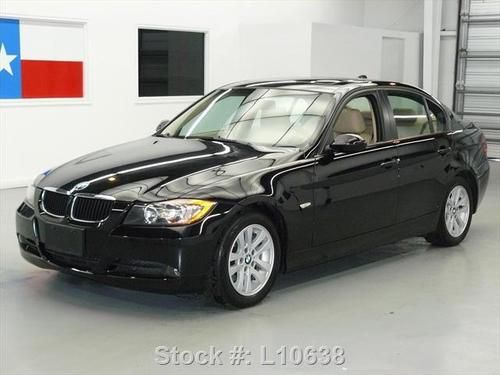 2007 bmw 328i sedan automatic sunroof cruise ctrl 55k texas direct auto