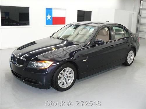 2007 bmw 328i sedan automatic sunroof wood trim 31k mi texas direct auto