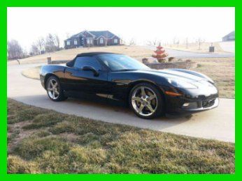 2007 chevy corvette 3lt 6l v8 16v 6-speed manual rwd convertible premium