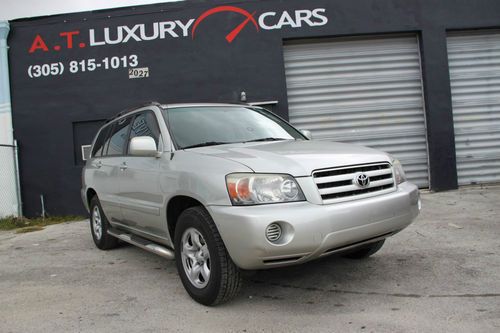 05 highlander v4. 1-owner! extended warranty! like new wow!