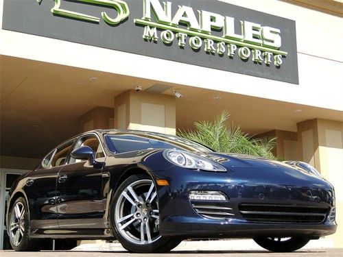 2011 porsche panamera s pdk, bose audio, sunroof, 20" turbo ii wheels