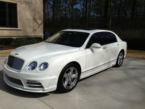 2011 bentley continental flying spur speed sedan 4-door 6.0l no reserve