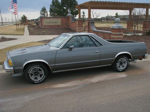 1981 chevrolet el camino pick up