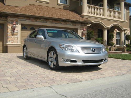 2011 lexus ls460 navigation 19k miles warranty 19 inch wheels no reserve!!!!