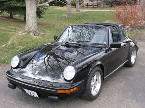 1981 porsche 911sc targa-unbelievable condition-everything new-not easily found