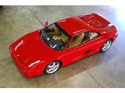 1996 ferrari f355 gtb 6spd manual complete service history, impeccable condition