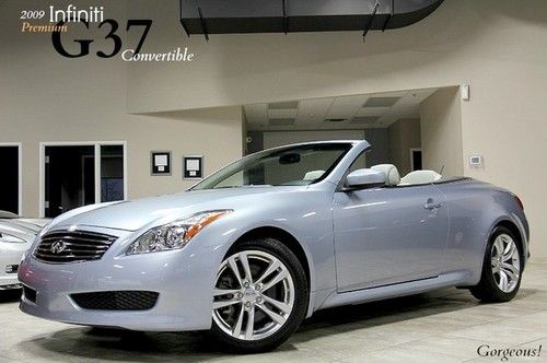 2009 infiniti g37 convertible only 18k miles! navigation premium bose xenons wow