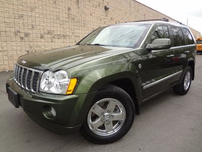 Jeep grand cherokee overland 4x4 3.0 diesel navigation backup tv/dvd sunroof