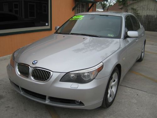 2007 bmw 530i base sedan 4-door 3.0l