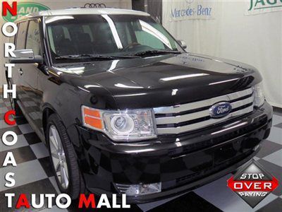 2010(10)flex limited awd only 23k blk/blk navi back up cam heat hid 3rd row seat